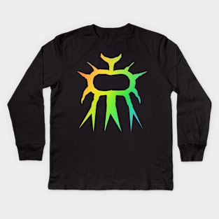 Orochi Mult Colored Kids Long Sleeve T-Shirt